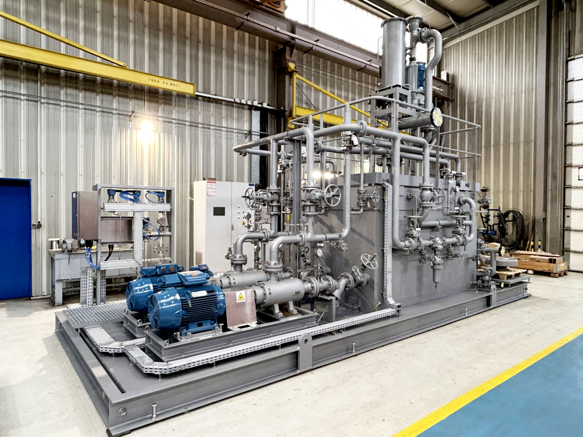 Lube oil console for Skikda