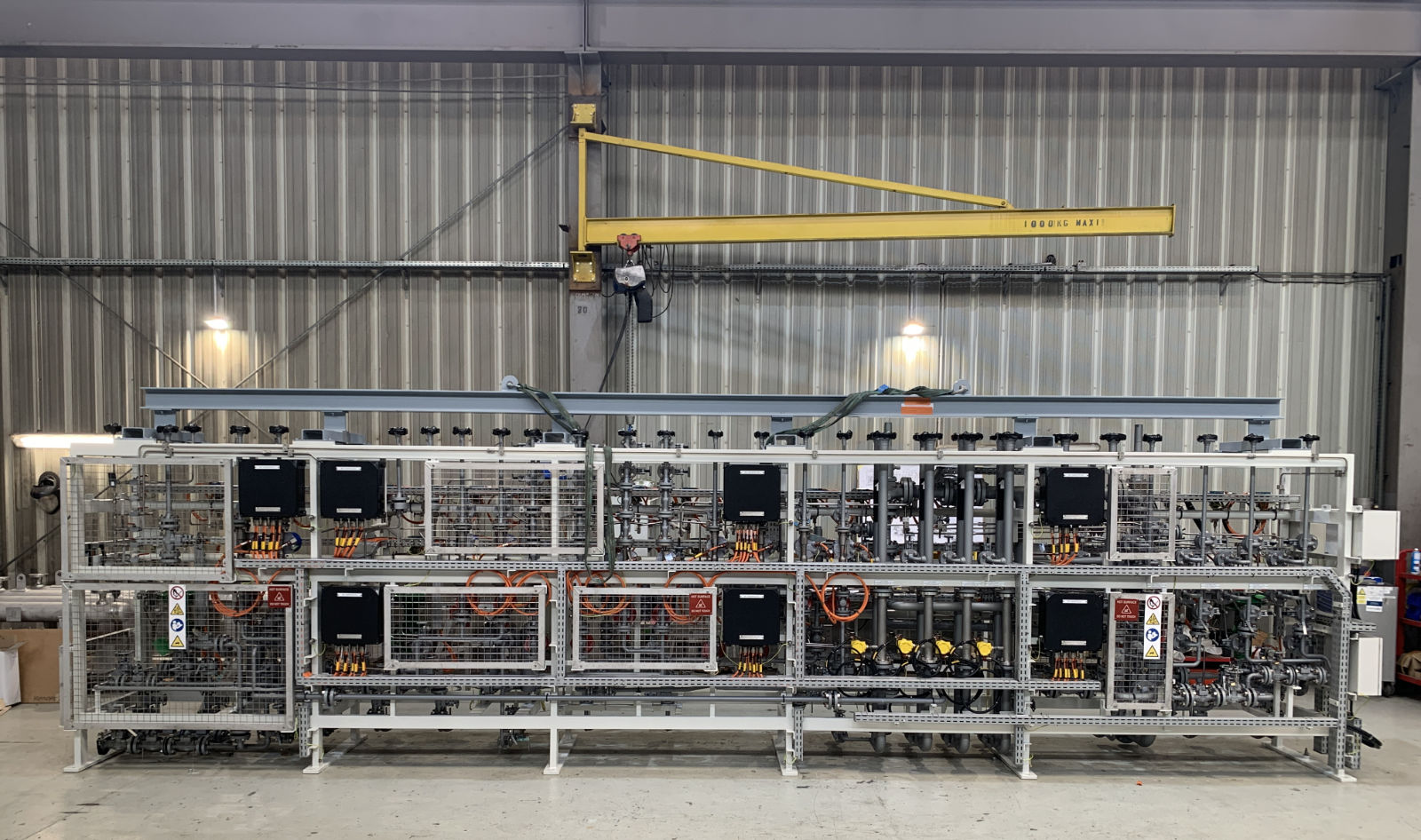 Seal gas panel for Qatar North field project